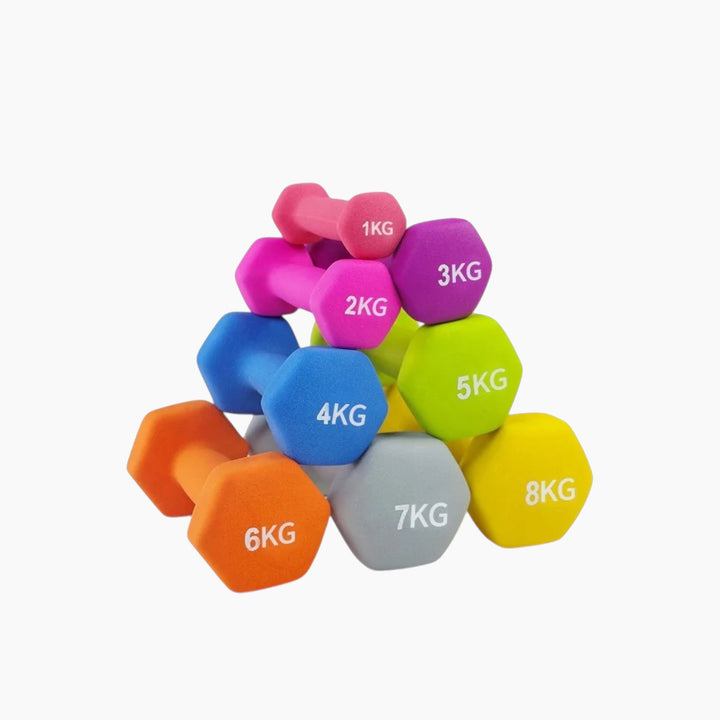 DUMBBELLS 1KG 2 PAIR