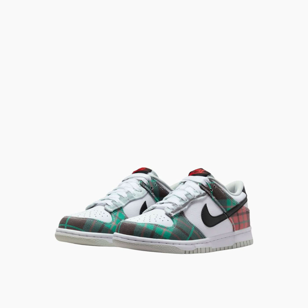 Nike Dunk Low Plaid Sneakers