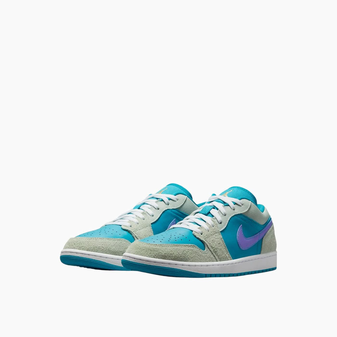 Nike Air Jordan 1 Low Aquatone Sneakers