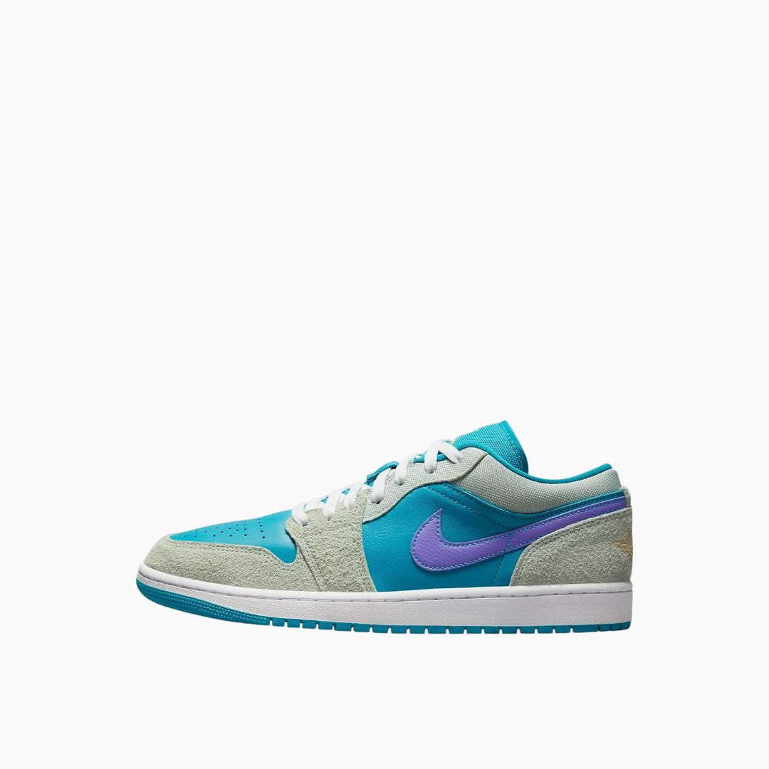 Nike Air Jordan 1 Low Aquatone Sneakers