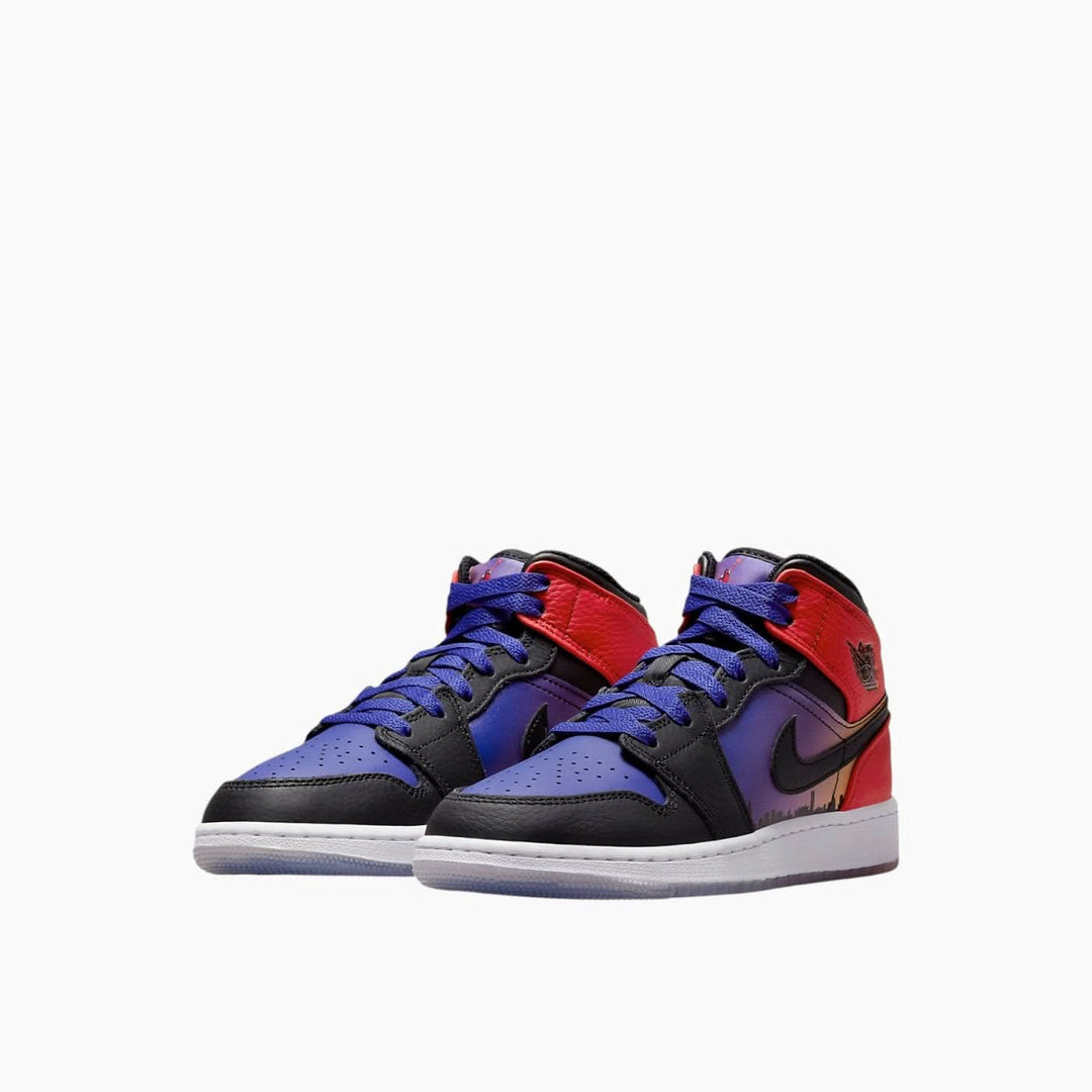 Nike Air Jordan 1 Mid Skyline Sneakers