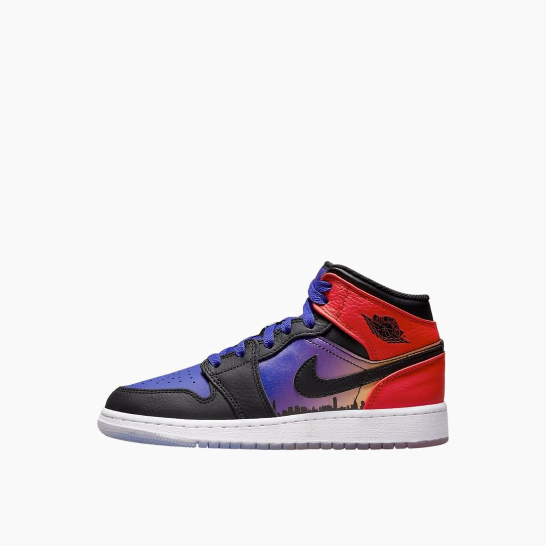 Nike Air Jordan 1 Mid Skyline Sneakers