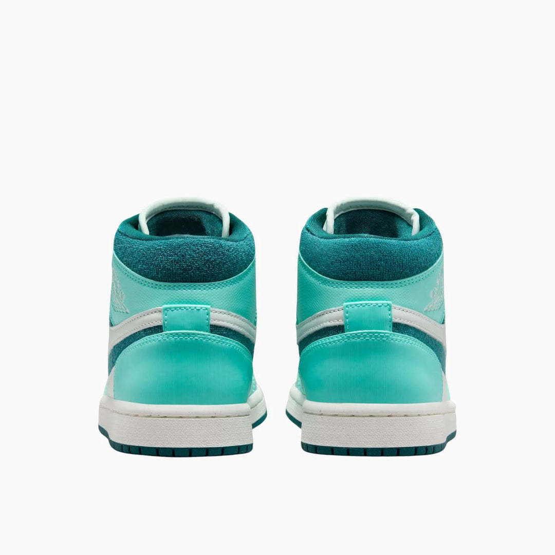 Air Jordan 1 Mid Bleached Turquoise Shoes