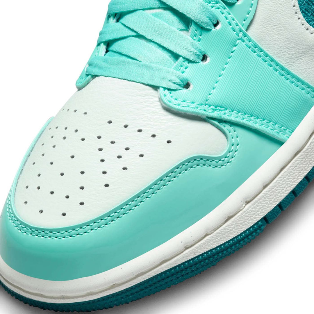 Air Jordan 1 Mid Bleached Turquoise Shoes
