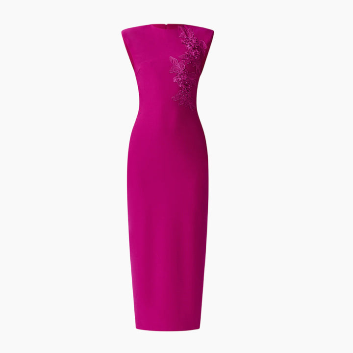 Elliatt  Dahlira Column Maxi Dress in Orchid Pink