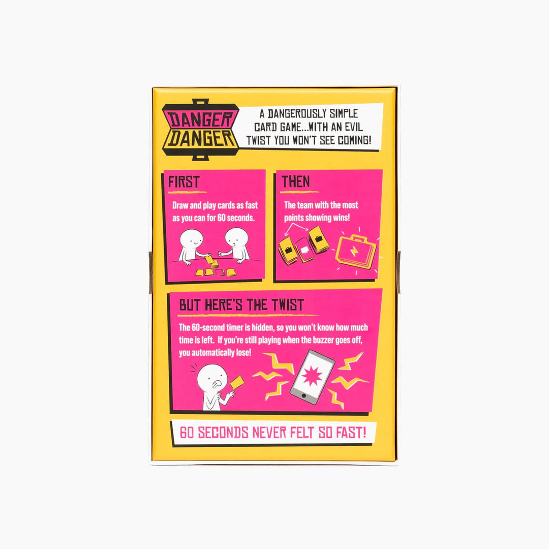 Danger Danger Board Game, exclusive edition with an evil twist