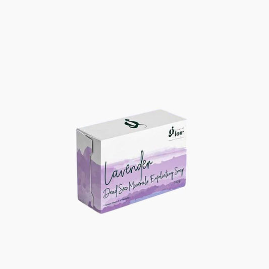 Natural Glow Dead Sea Exfoliating Lavender Soap
