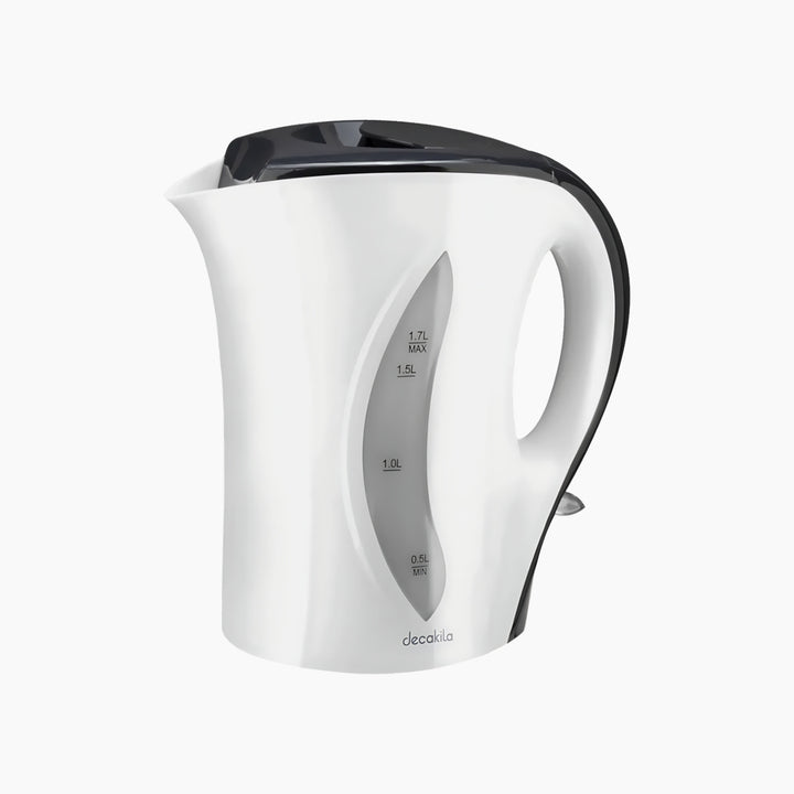Decakila 1.7L plastic electric kettle with boil dry protection