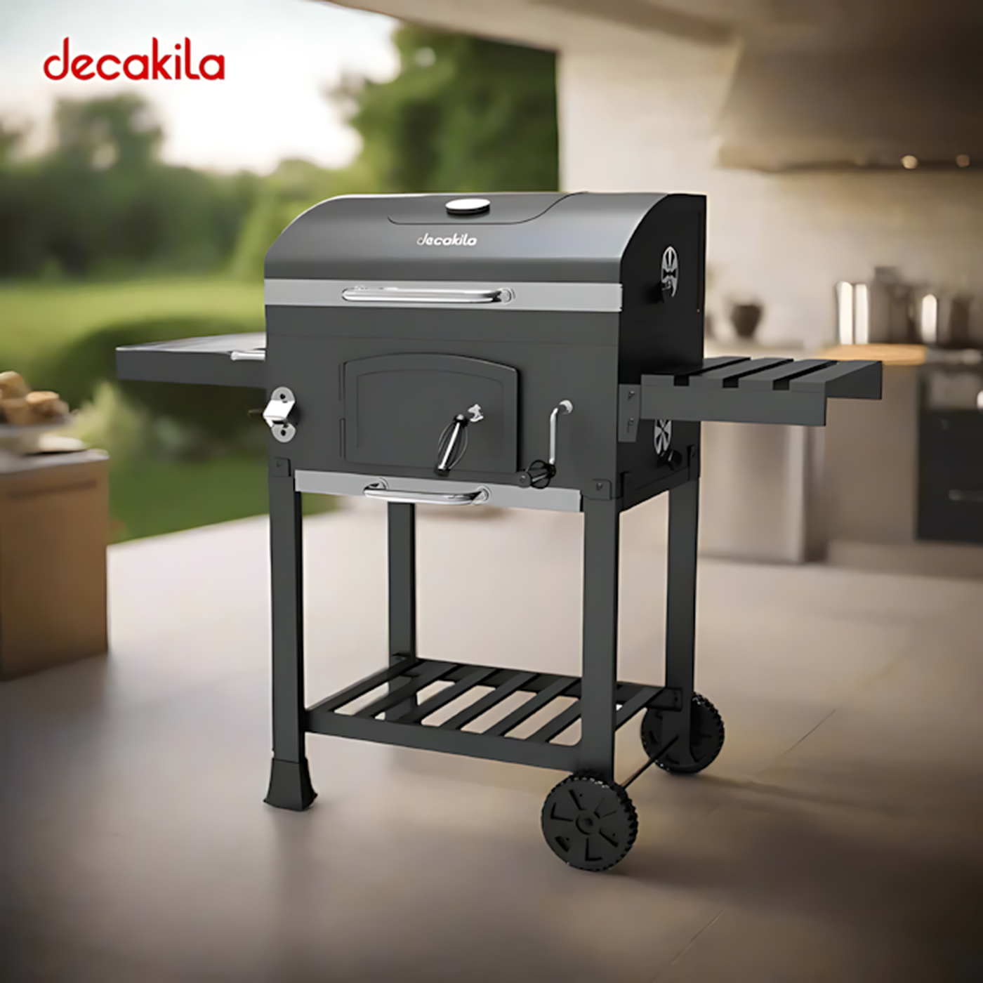 Decakila Charcoal BBQ Grill 24-Inch Decakila Charcoal BBQ Grill 24-Inch