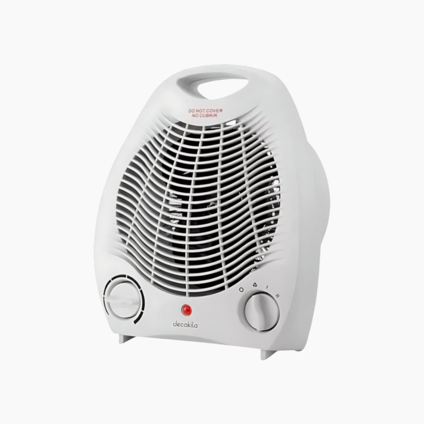 Decakila Compact 2000W Fan Heater with Adjustable Thermostat