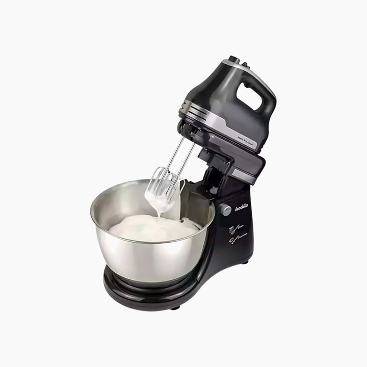 Decakila 300W hand mixer with 4.5L stainless steel bowl