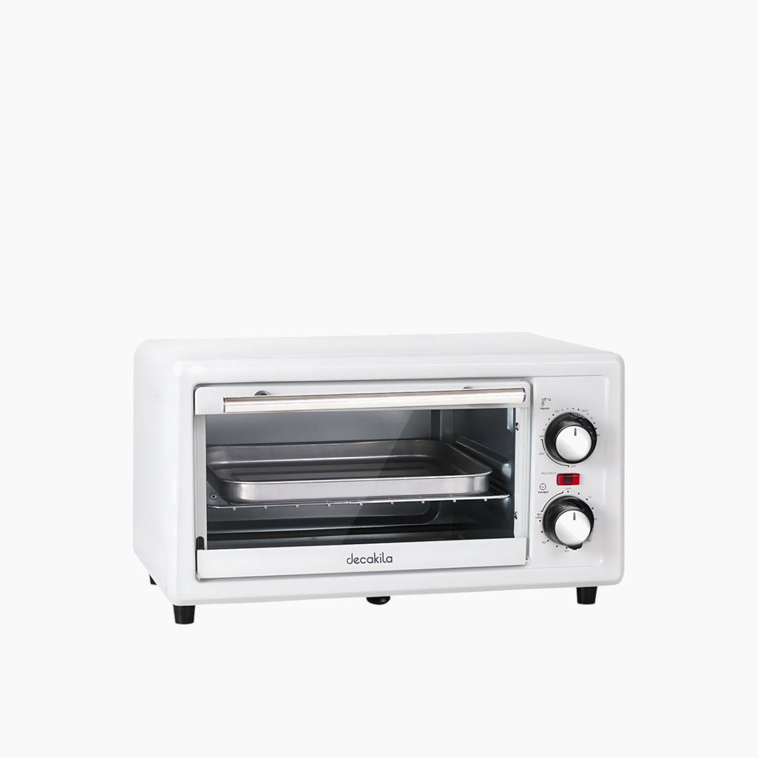 Decakila 10-liter 800W toaster oven with multiple cooking functions