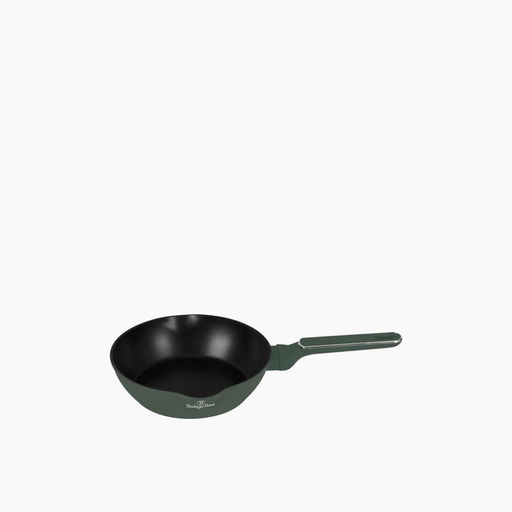 Berlinger Haus Deep Frying Pan, 24 cm - Matte Green