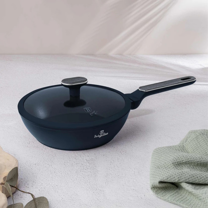 Berlinger Haus Deep Frying Pan with Lid, 24 cm