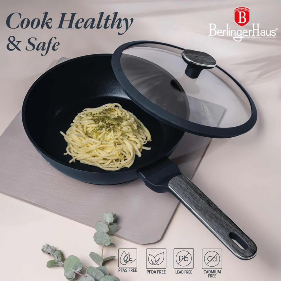 Berlinger Haus Deep Frying Pan with Lid, 24 cm