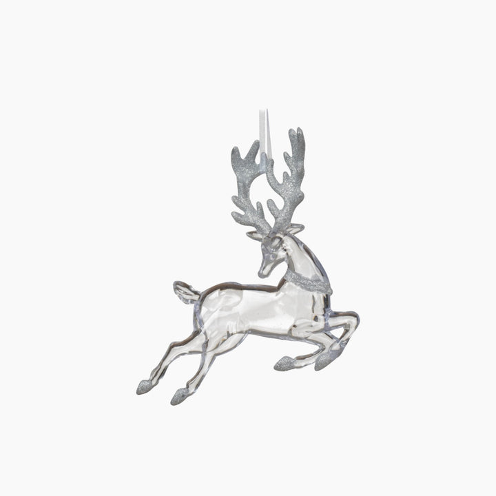 Kaemingk Deer Polystyrene Transparent Gl