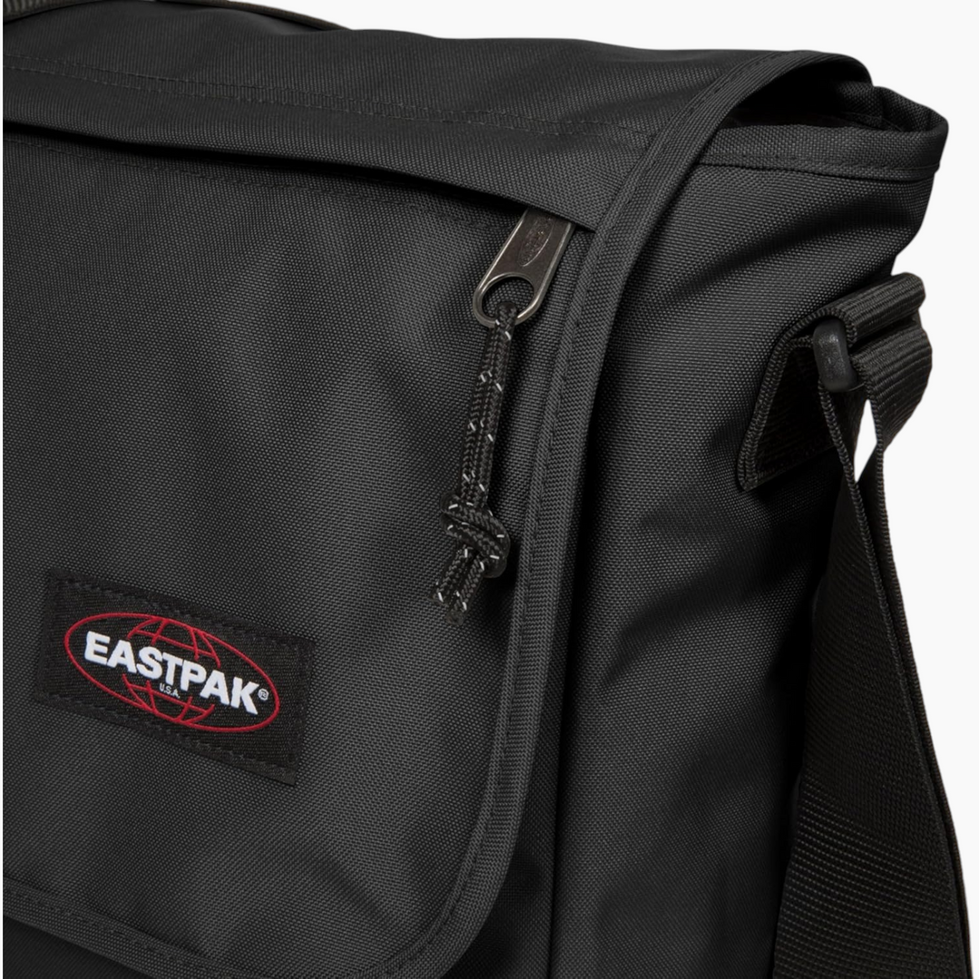 Eastpak Delegate bag with black and grey tones