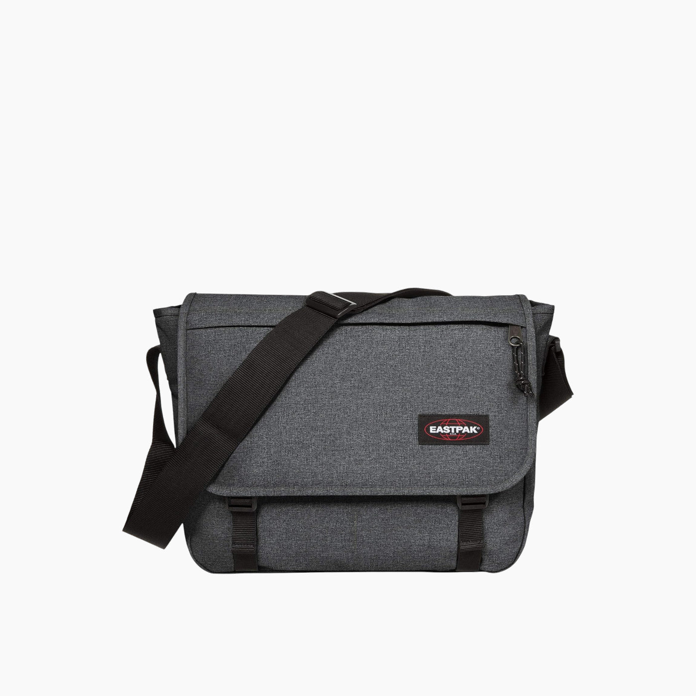 Eastpak Delegate messenger bag in black denim