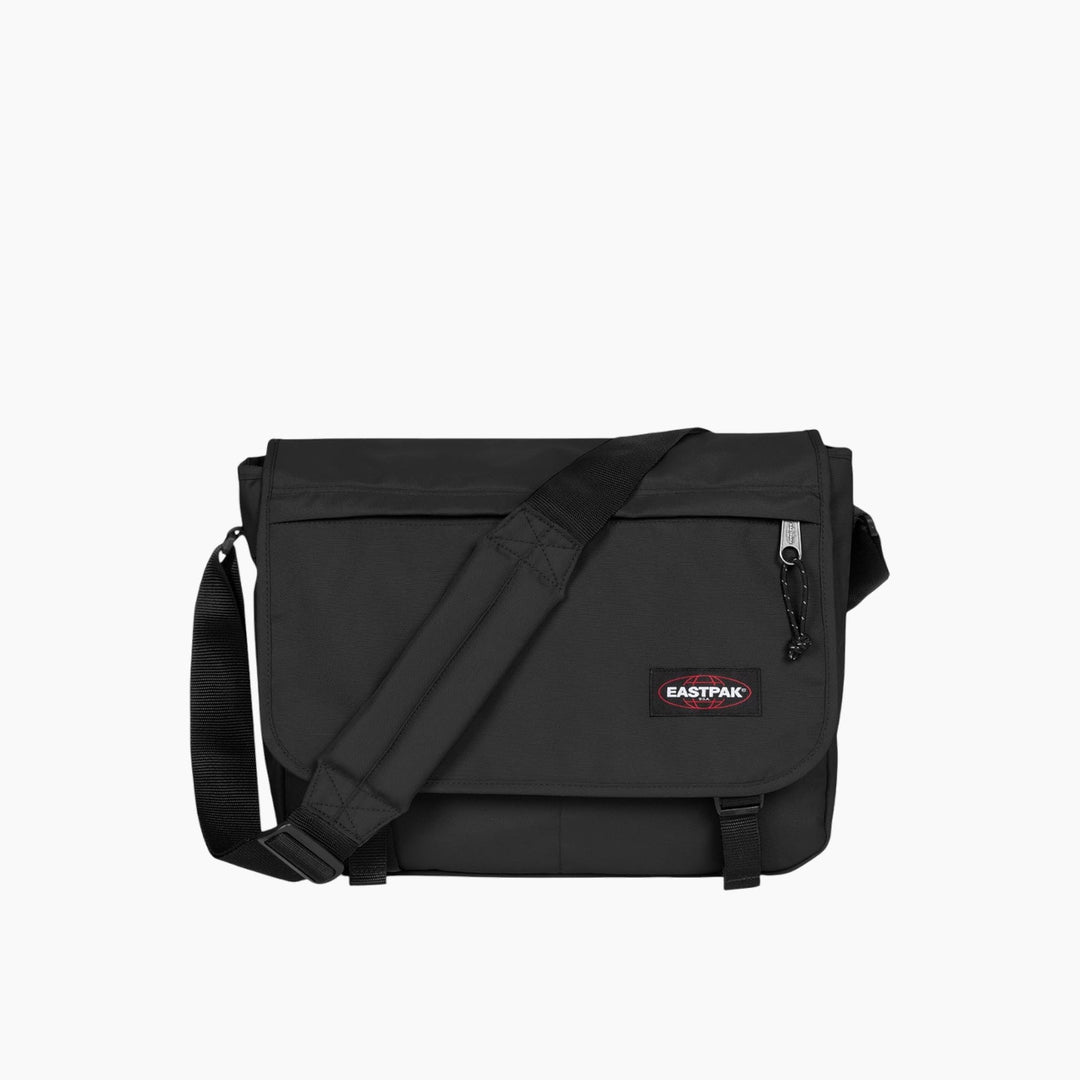 Eastpak Delegate black and grey tones bag with stone-like aesthetic