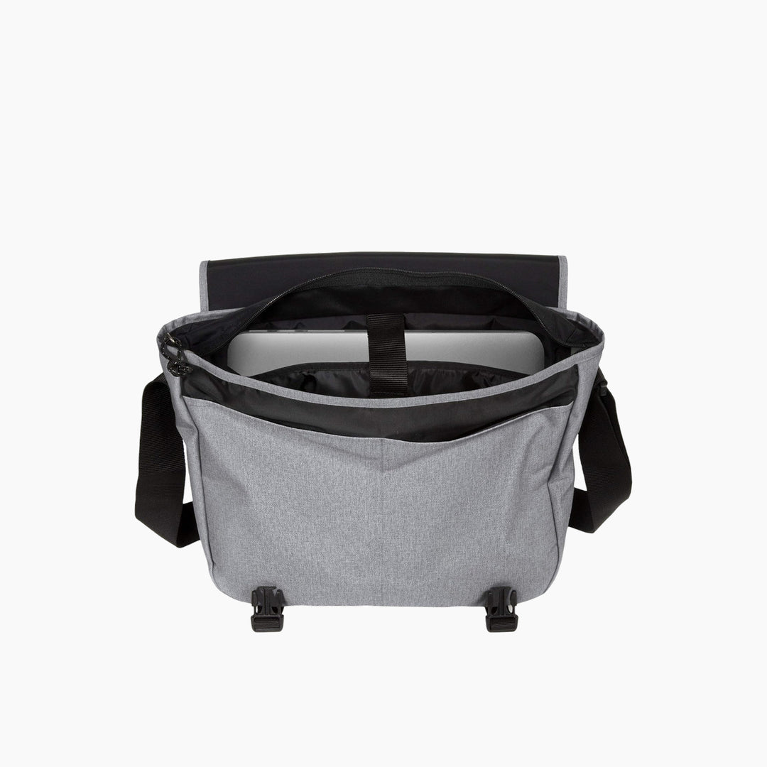 Eastpak Delegate bag with black and grey tones