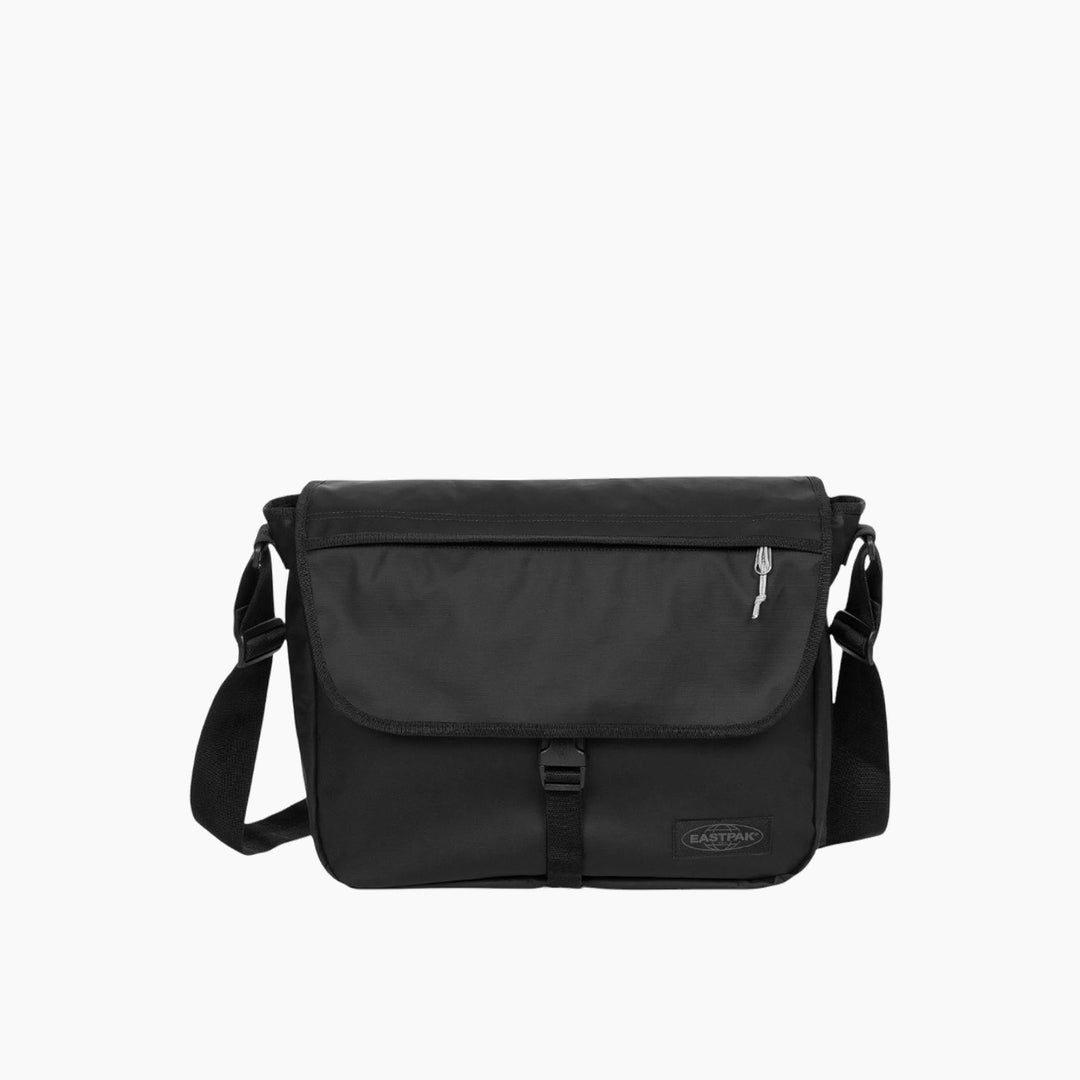 Eastpak Delegate Tarp Black bag with stone-like aesthetic