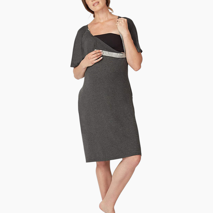 FridaMom Delivery And Nursing Gown
