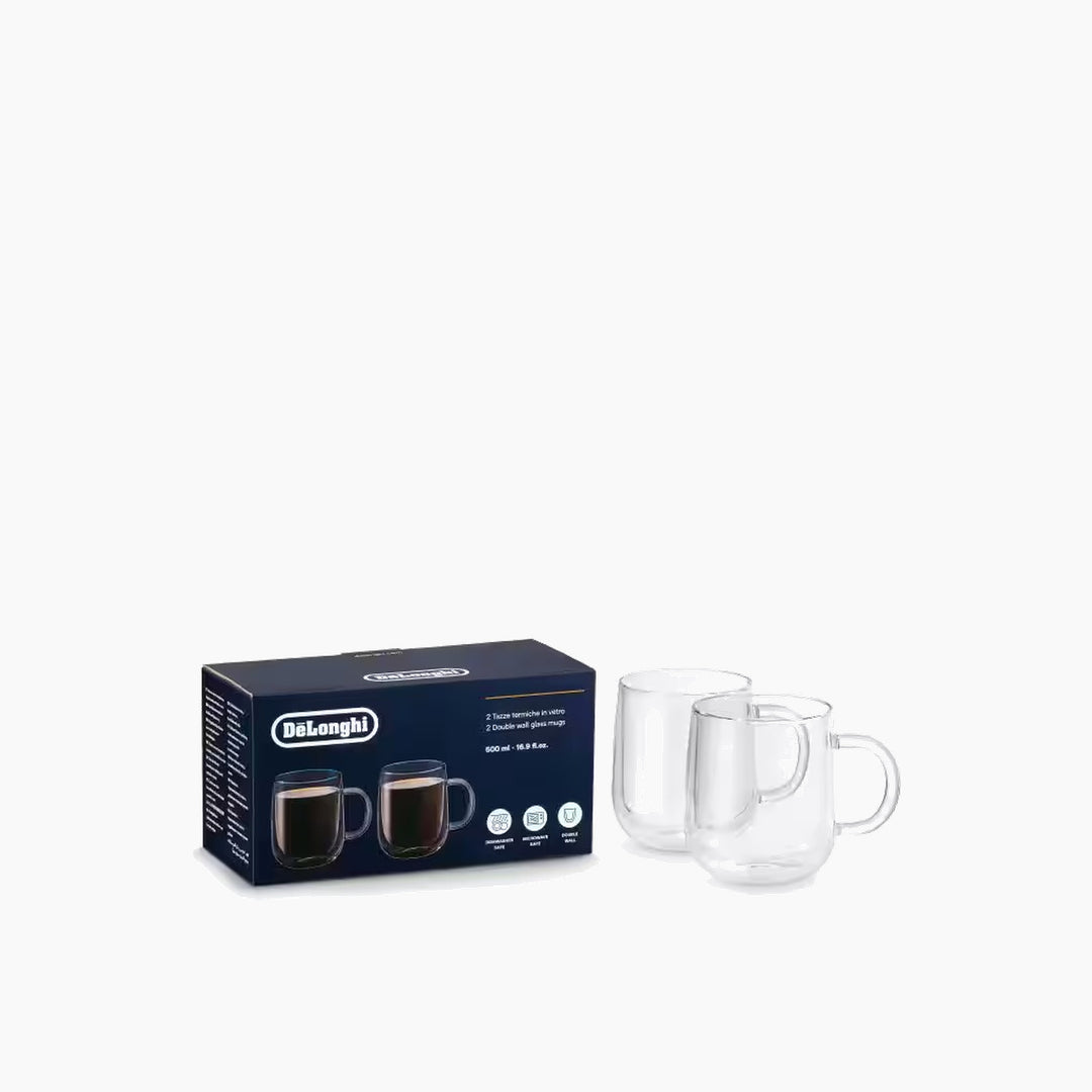 Delonghi Double-Wall Glass Mug