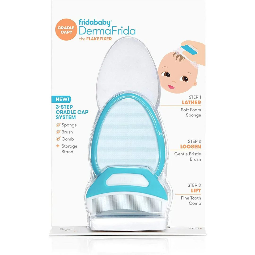 FridaBaby Dermafrida FlakeFixer 3-step cradle cap system