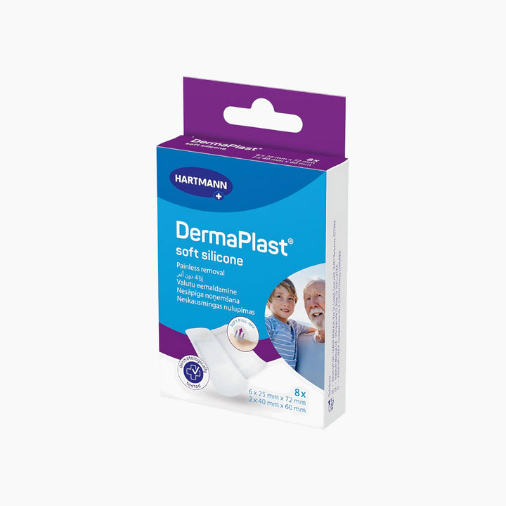 Dermaplast Soft Silicone 2 Sizes P8