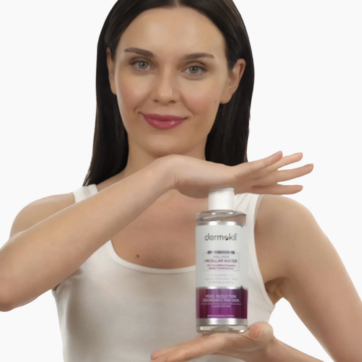 Dermokil Hyaluron Micellar Water for skin purification and hydration