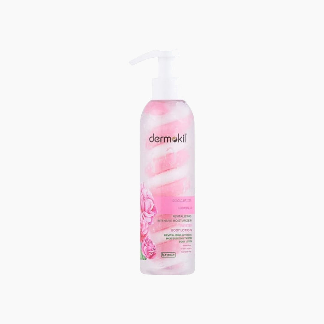 Dermokil Natural Rose Water revitalizing intensive moisturizing body lotion 200ml