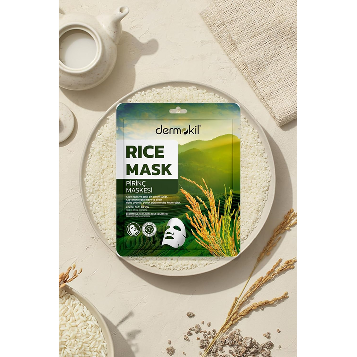 Dermokil 23ml rice sheet mask
