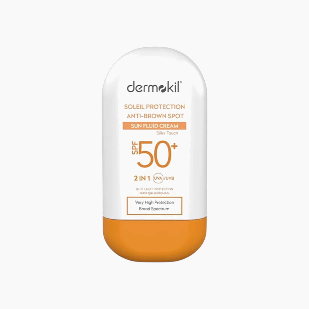 Dermokil SPF 50+ Sun Protection &amp; Anti-Spot Fluid Cream