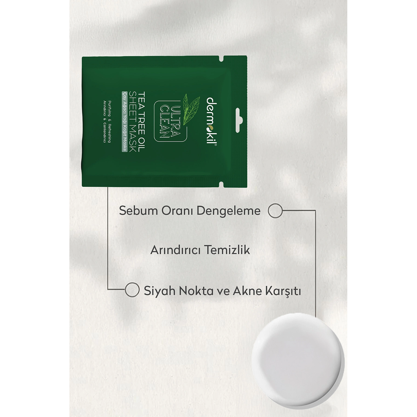 Dermokil Ultra Clean Tea Tree Oil Sheet Mask Dermokil Ultra Clean Tea Tree Oil Sheet Mask