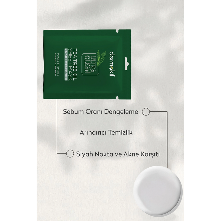 Dermokil Ultra Clean Tea Tree Oil Sheet Mask