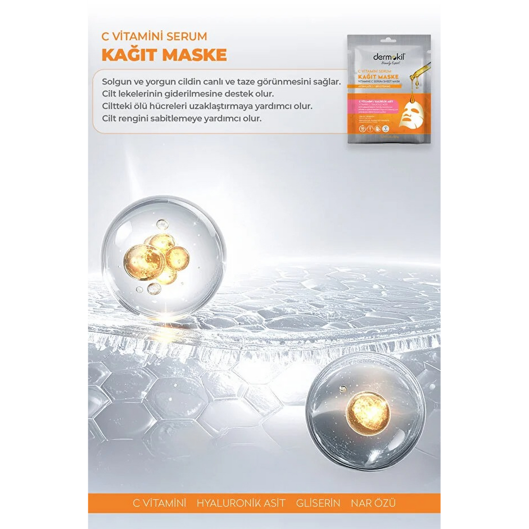 Dermokil Sheet Mask with Collagen Serum
