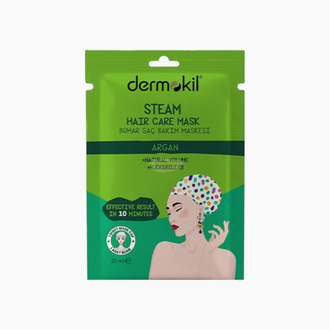 Dermokil Steam Hair Care Mask with Argan Oil, 35 ml