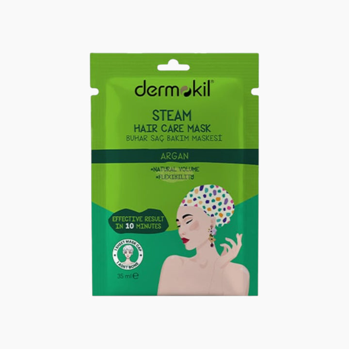 Dermokil Steam Hair Care Mask with Argan Oil, 35 ml