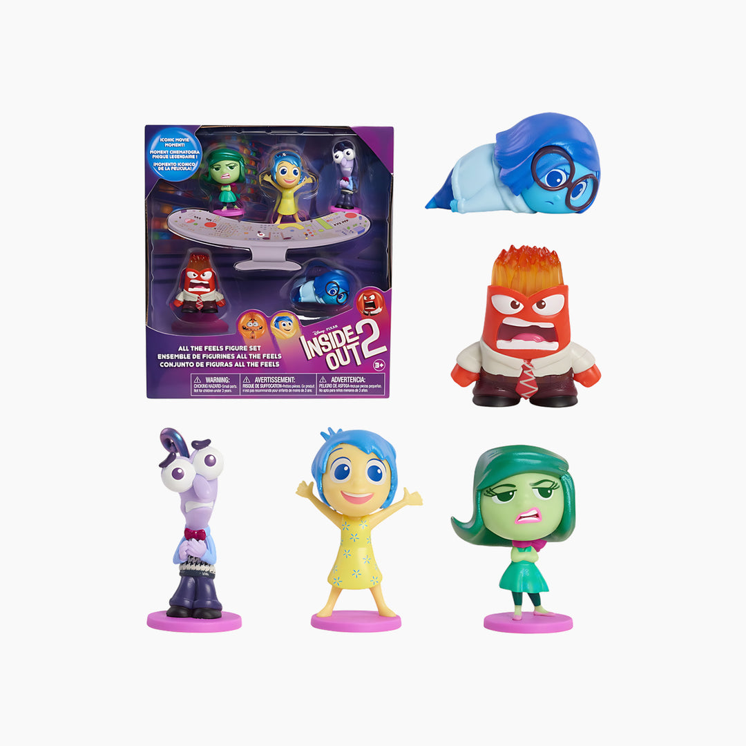 just play Disney And Pixar Inside Out 2 All The Feels Figure Set - HUNA
