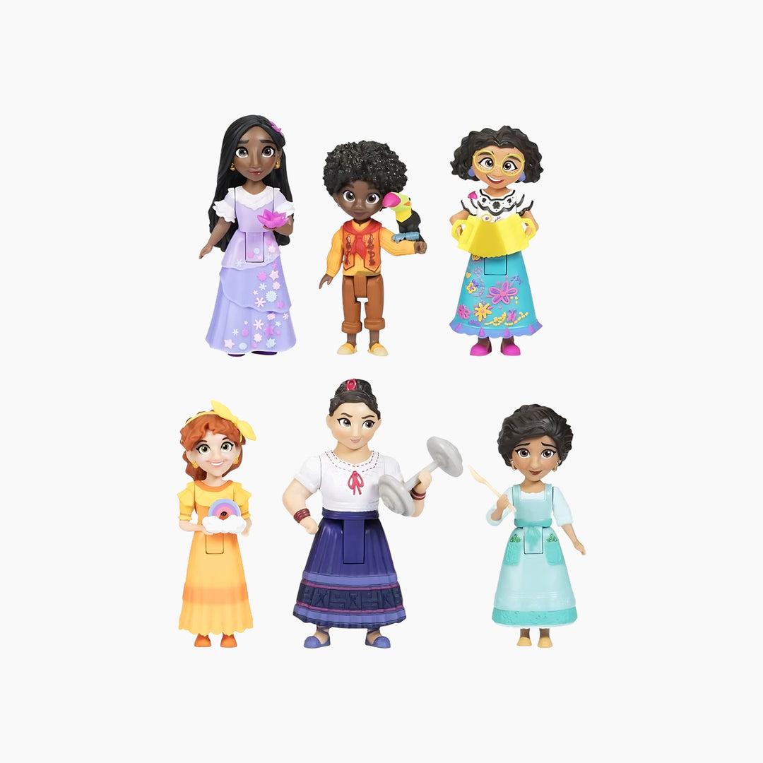 Jakks Pacific Disney Encanto Small Doll 6-Pack 22.86 X 5.08 X 22.86 Cm - HUNA