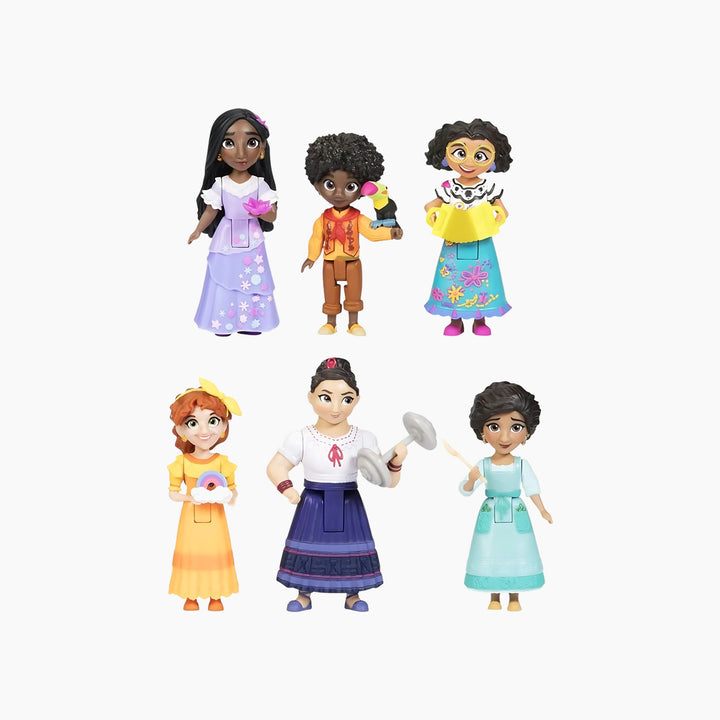 Jakks Pacific Disney Encanto Small Doll 6-Pack 22.86 X 5.08 X 22.86 Cm - HUNA