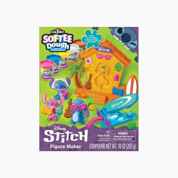 Cra-Z-Art Disney Stitch Softee Dough Figure Maker Kit