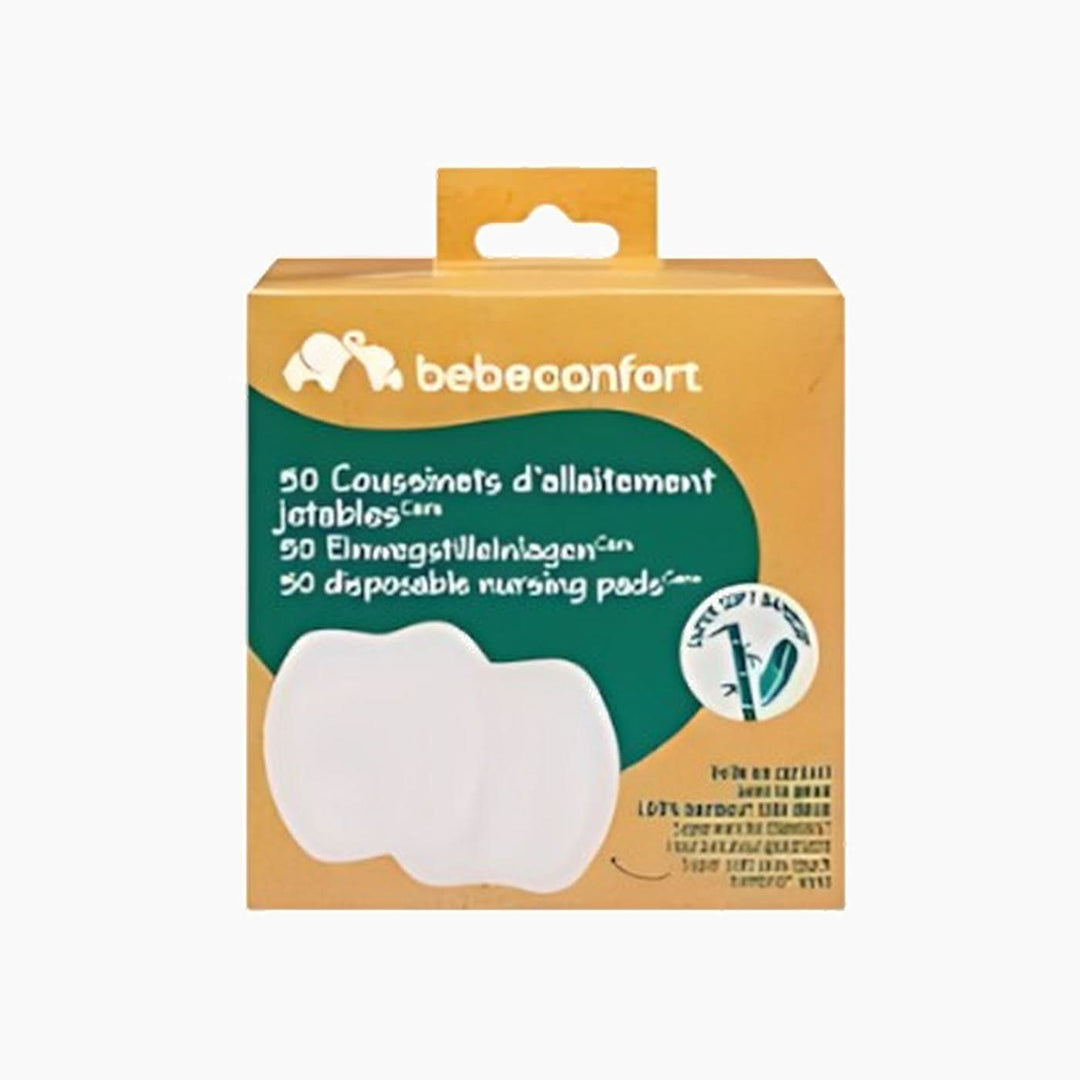 Bebe Confort white disposable nursing pads, 50 count