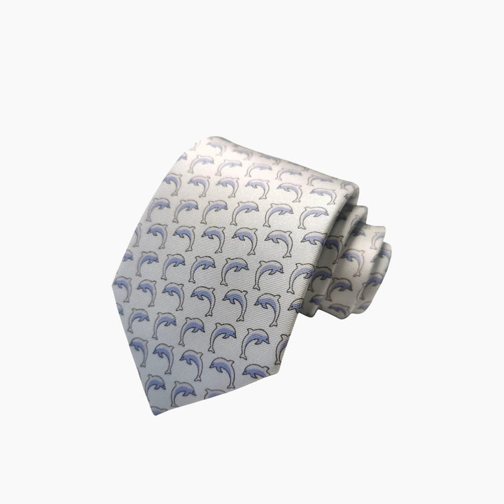 Leopardous Silk Tie