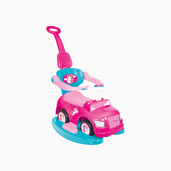 Dolu Unicorn Ride on Car 4 in 1