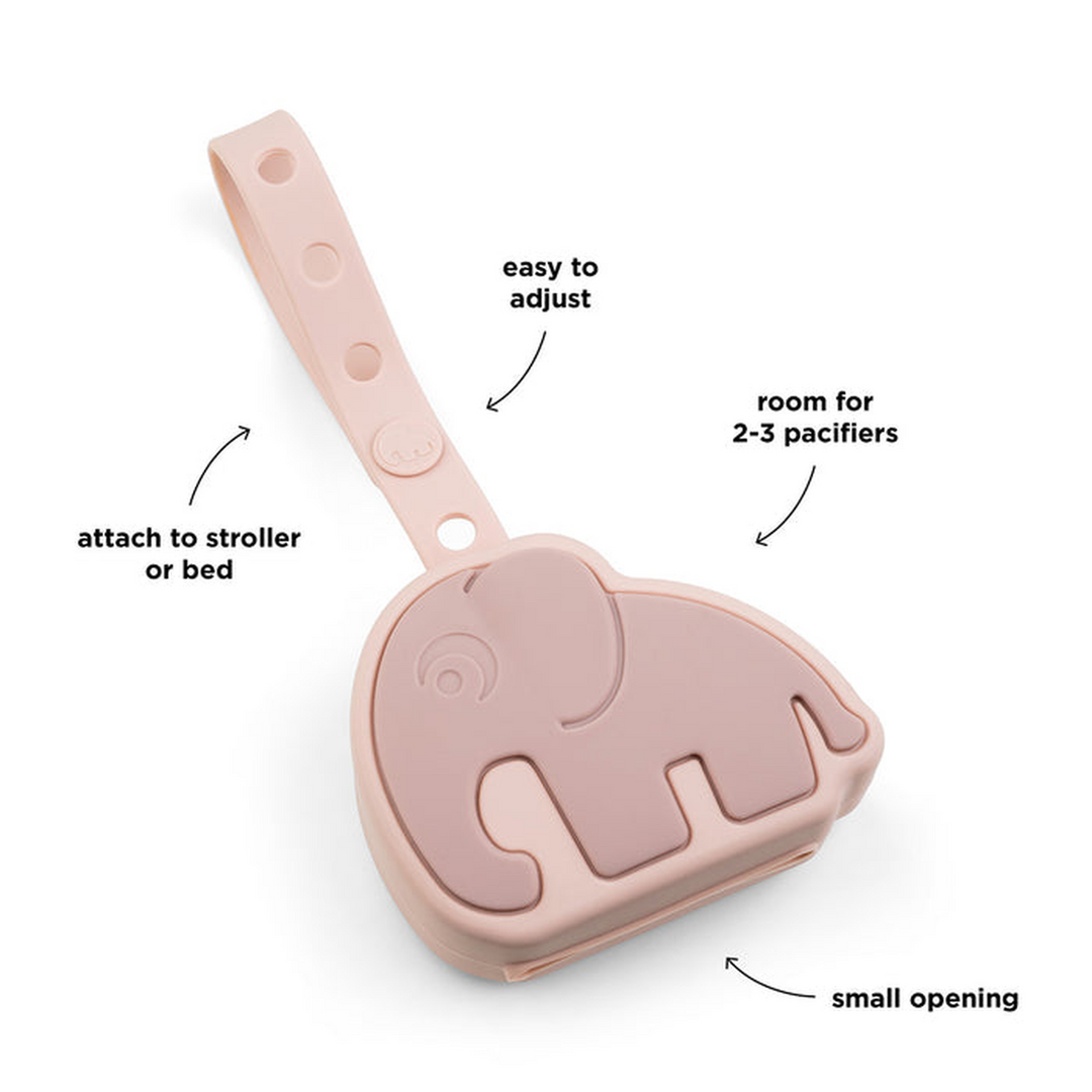 Done By Deer Silicone Pacifier Pouch Powder