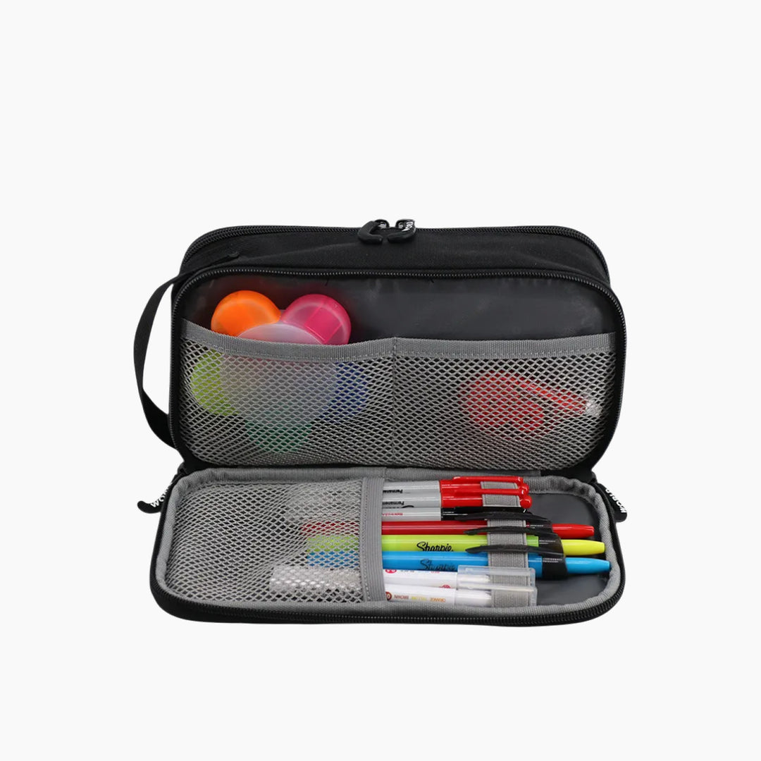 J WORLD Doodle Pencil Case with Handle Strap