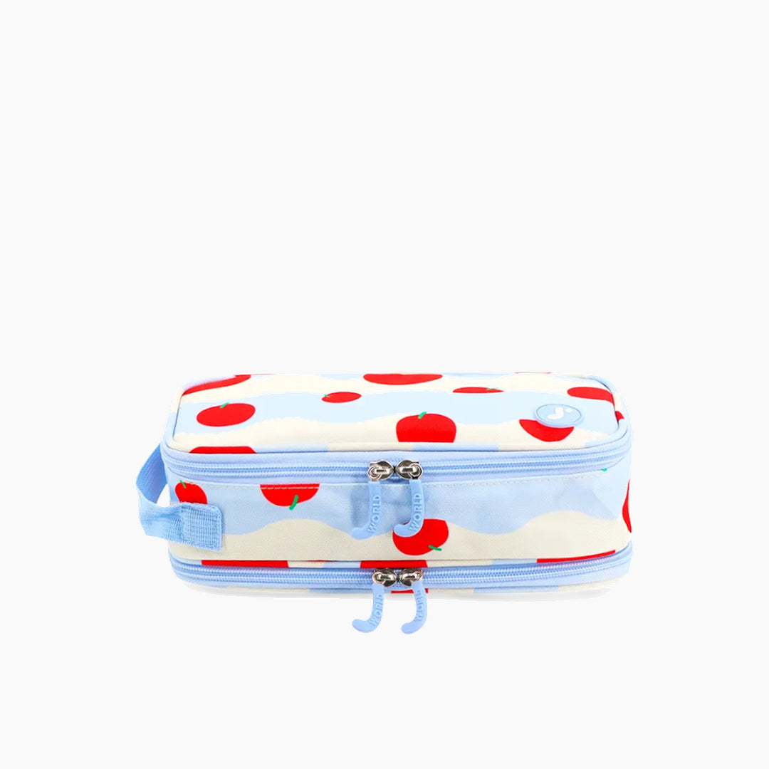 J WORLD Doodle Pencil Case with Handle Strap
