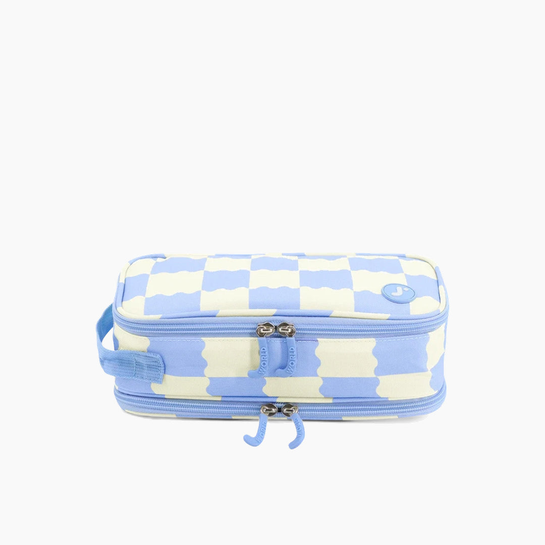 J WORLD Doodle Pencil Case with Handle Strap