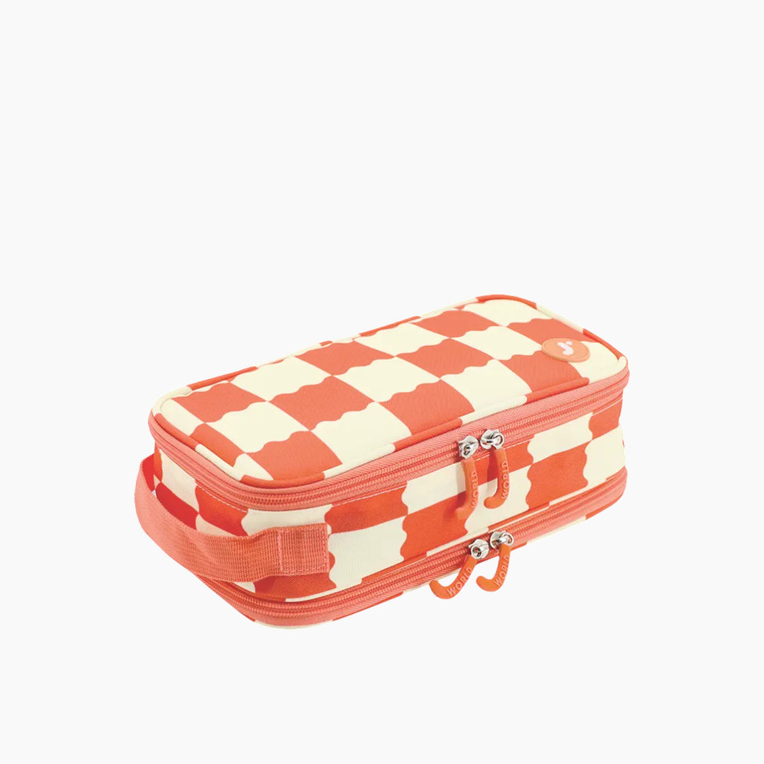 J WORLD Doodle Pencil Case with Handle Strap